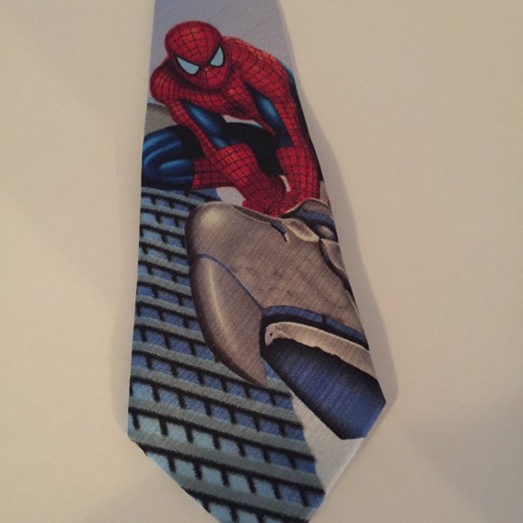 Marvel The Amazing Spiderman Clip-On Tie - Picture 1 of 6